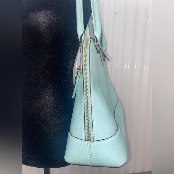 Kate Spade ♠️ Tiffany Blue / Robin's Egg  Rachelle Wellesley satchel - Picture 4 of 11